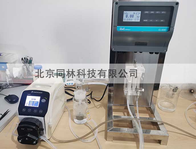 水中臭氧檢測(cè)儀測(cè)試現(xiàn)場(chǎng)